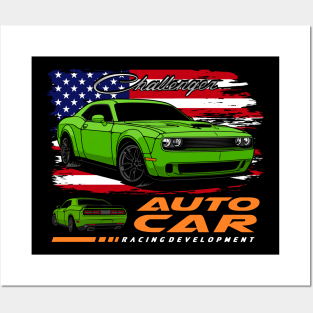 Dodge Challenger SRT Hellcat Posters and Art